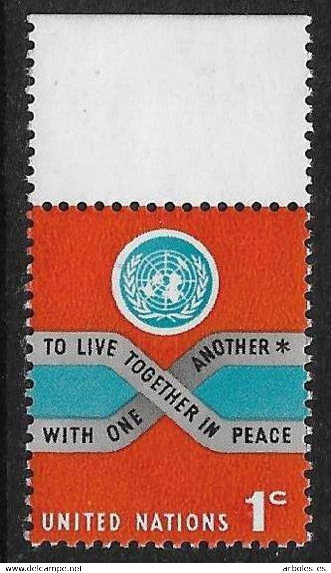 Naciones Unidas - New York - Serie Básica - Año1965 - Catalogo Yvert N.º 0141 - Usado - - Oblitérés