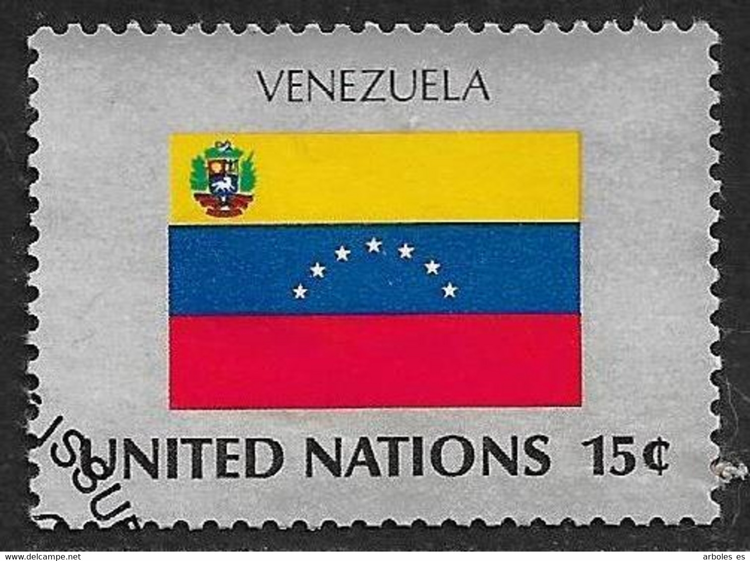 Naciones Unidas - New York - Banderas - Año1980 - Catalogo Yvert N.º 0326 - Usado - - Oblitérés