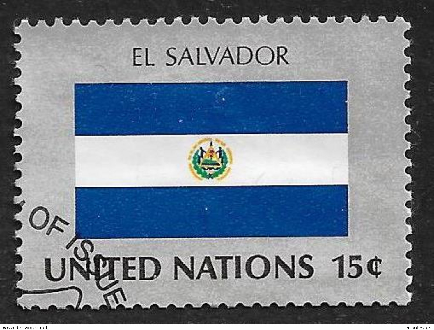 Naciones Unidas - New York - Banderas - Año1980 - Catalogo Yvert N.º 0327 - Usado - - Gebruikt