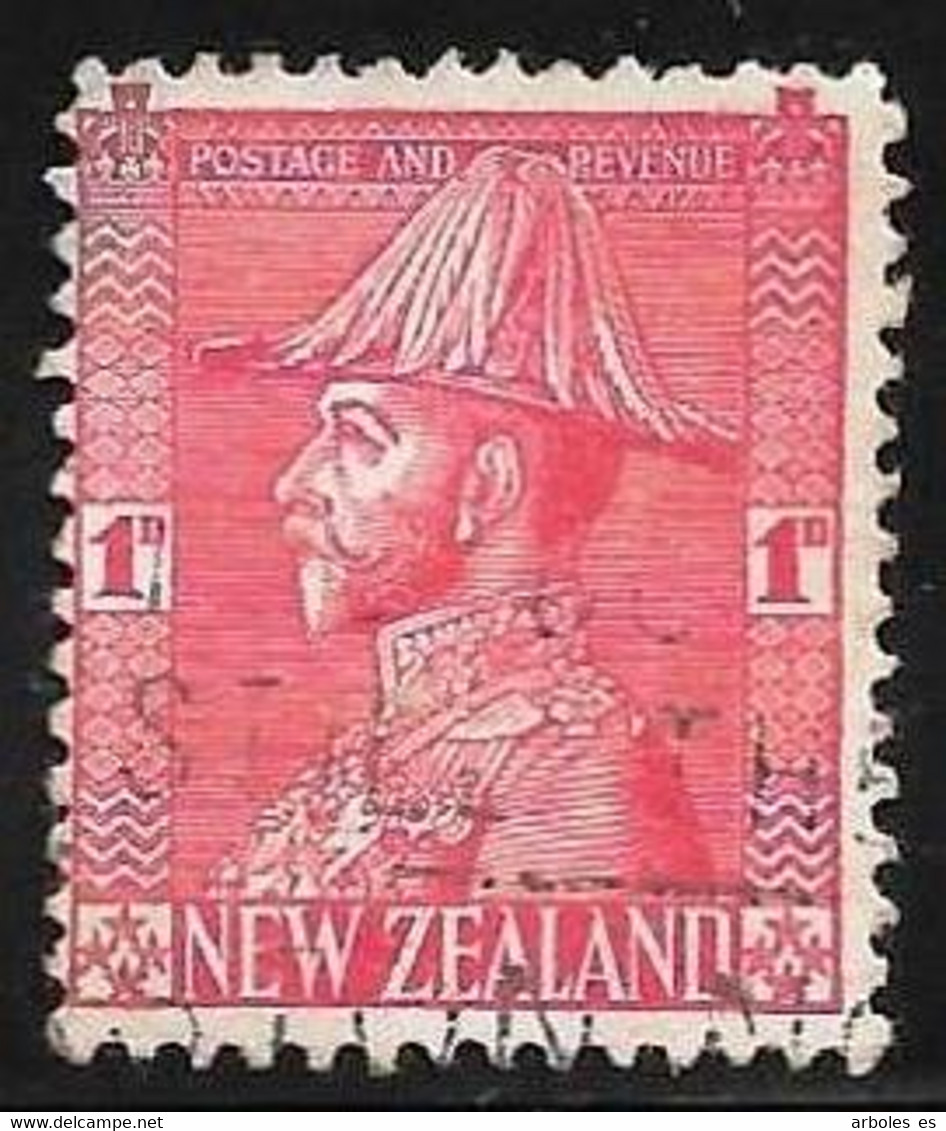 Nueva Zelanda - George V - Año1926 - Catalogo Yvert N.º 0183 - Usado - - Usati