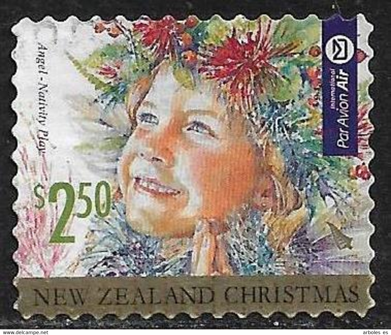 Nueva Zelanda - Navidad - Año2014 - Catalogo Yvert N.º 3052 - Usado - - Used Stamps