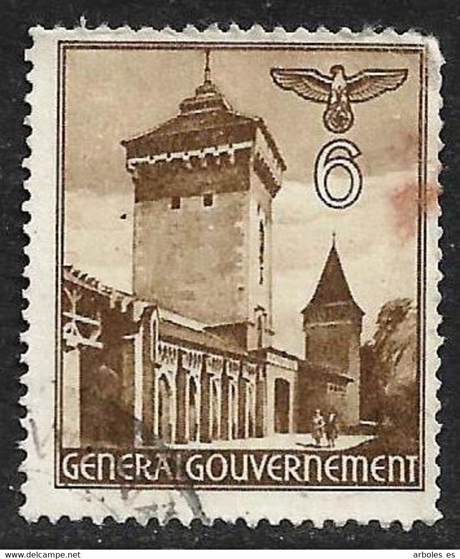 Polonia - Gobierno General - Año1940 - Catalogo Yvert N.º 0056 - Usado - Ocupación Alemana - Other & Unclassified