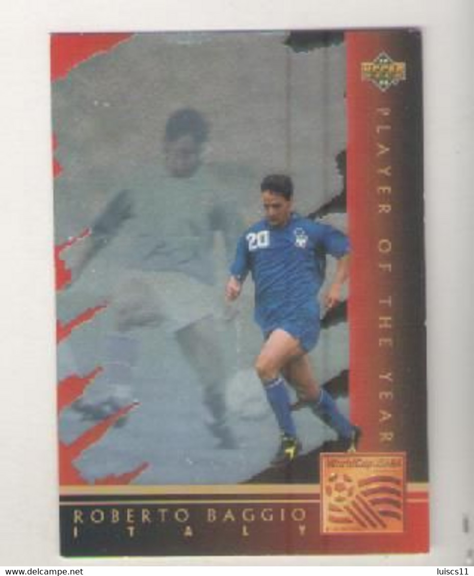 BAGGIO ROBERTO....CALCIO ..ITALY...MUNDIAL....SOCCER...WORLD CUP....FOOTBALL....FUTEBOL...FIFA - Trading Cards