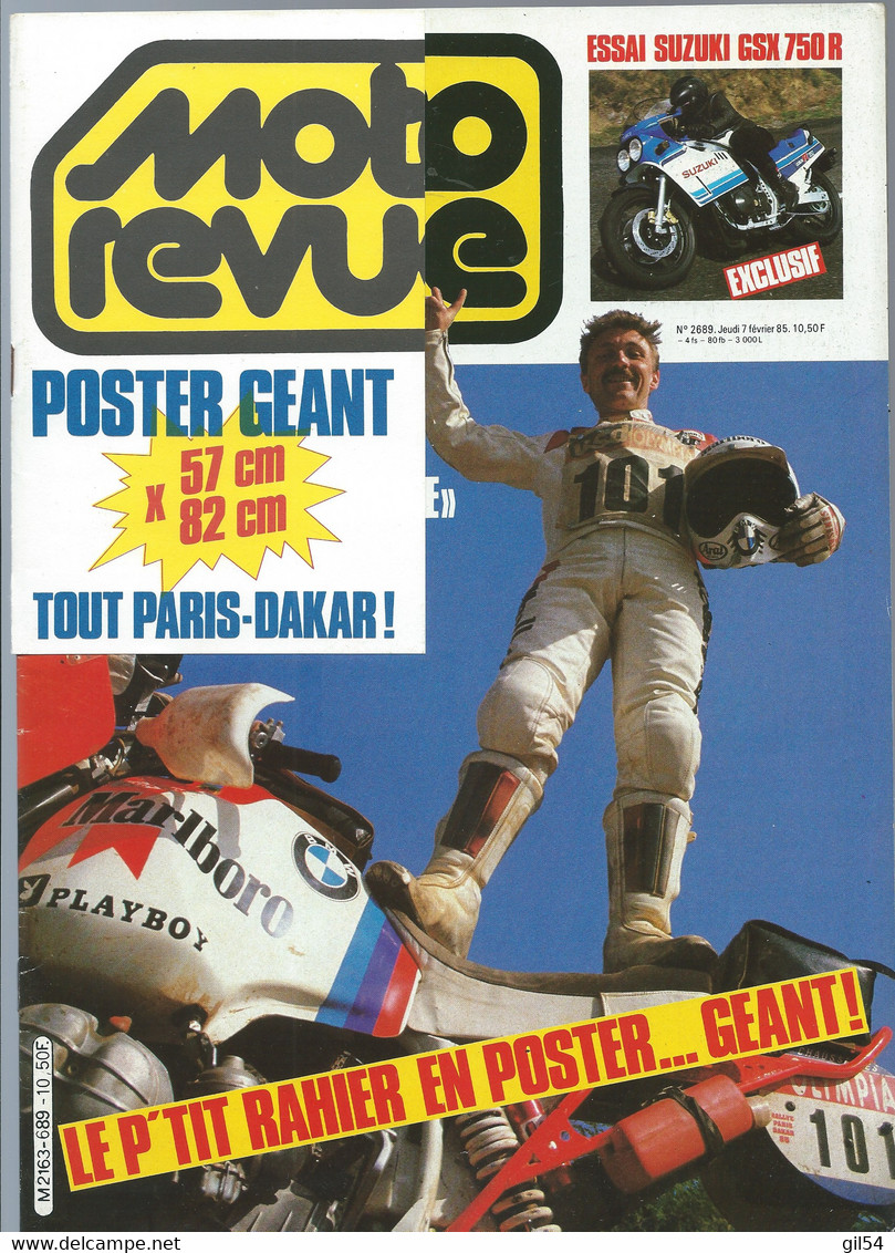 Moto Revue °2689   - 7/02/1995 - Exclusif Hond 360 Trial " Usine " De Lejeune - Moto3401 - Moto