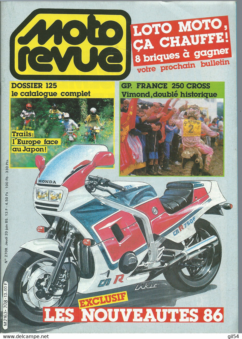 Moto Revue ° 2708   - 20/06/1985  - Dossier 125 Le Catalogue Complet - Moto3403 - Motorfietsen