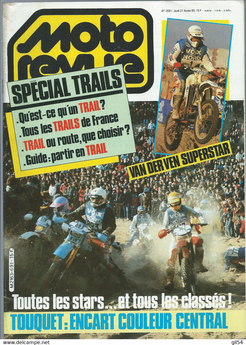 Moto Revue ° 2691   - 21/02/1985   SPECIAL TRAILS / VAN DERVEN SUPERSTAR  Moto3408 - Motorfietsen