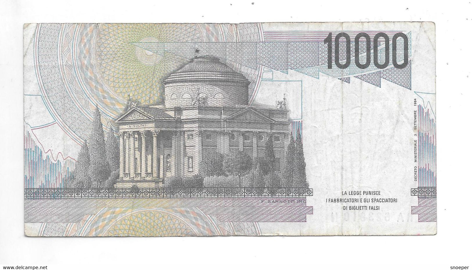 *italy 10.000  Lire 1984   112a - 10000 Lire