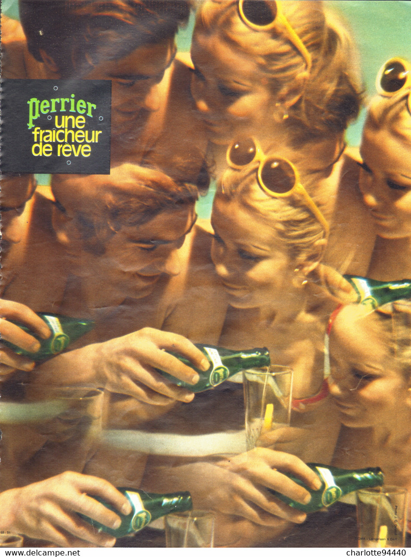 PUB  " PERRIER  "    1967  ( 39 ) - Perrier