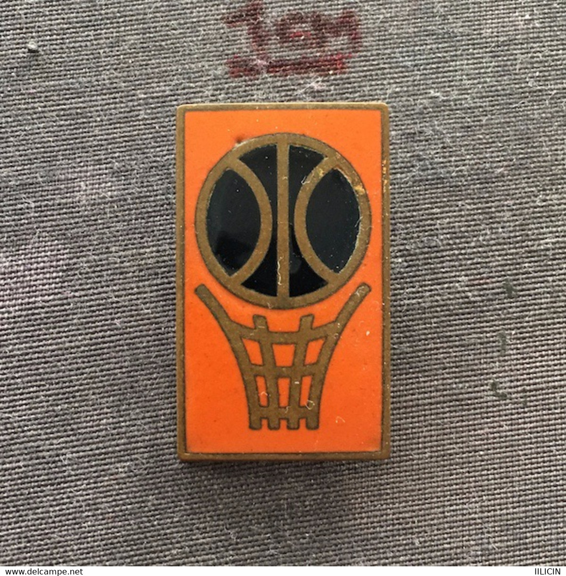 Badge Pin ZN006249 - UFO Basketball - Basketball
