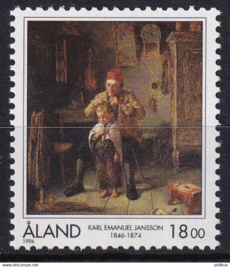 MiNr. 116 Finnland Alandinseln1996, 7. Juni. 150. Geburtstag Von Karl Emanuel Jansson Postfrisch/**/MNH - Aland