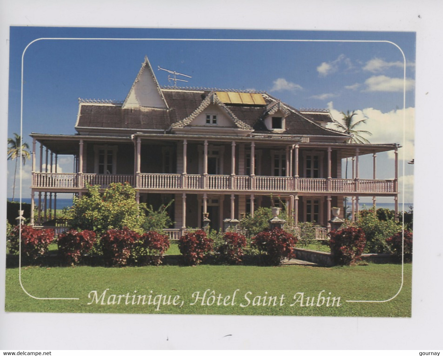 Martinique : Trinité - Hotel Saint Aubin (cp N°060) - La Trinite