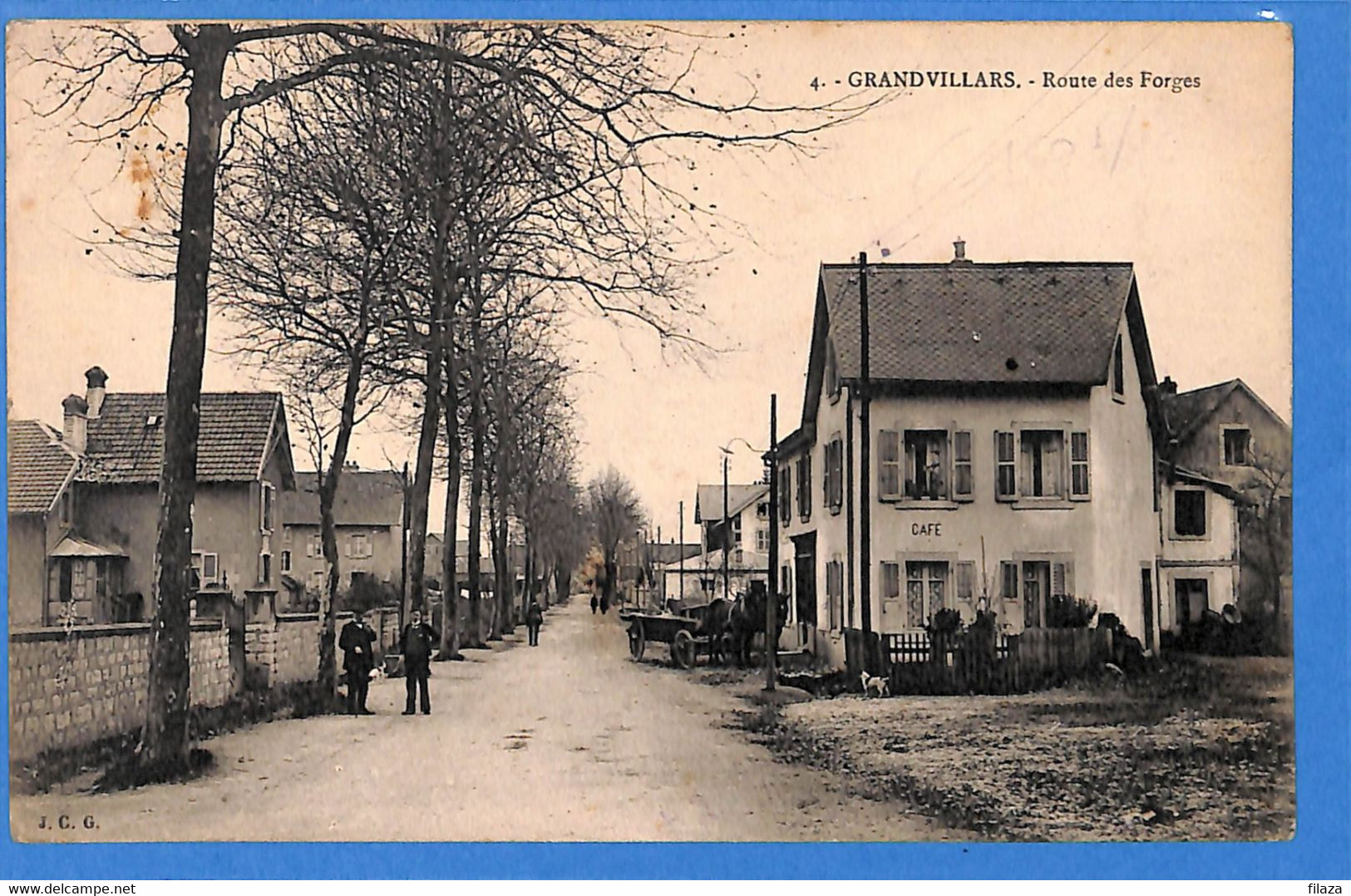 90 - Territoire De Belfort  -   Grandvillars - Route Des Forges  (N5891) - Grandvillars