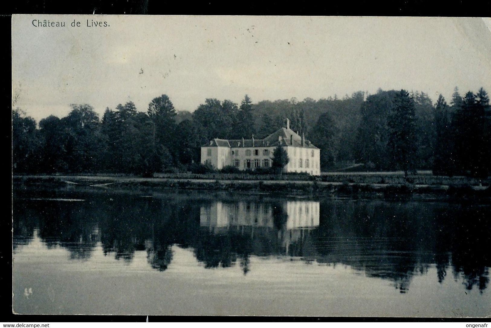 CP ( Château De Lives) Obl. NAMUR (STATION) 1908 - Correo Rural