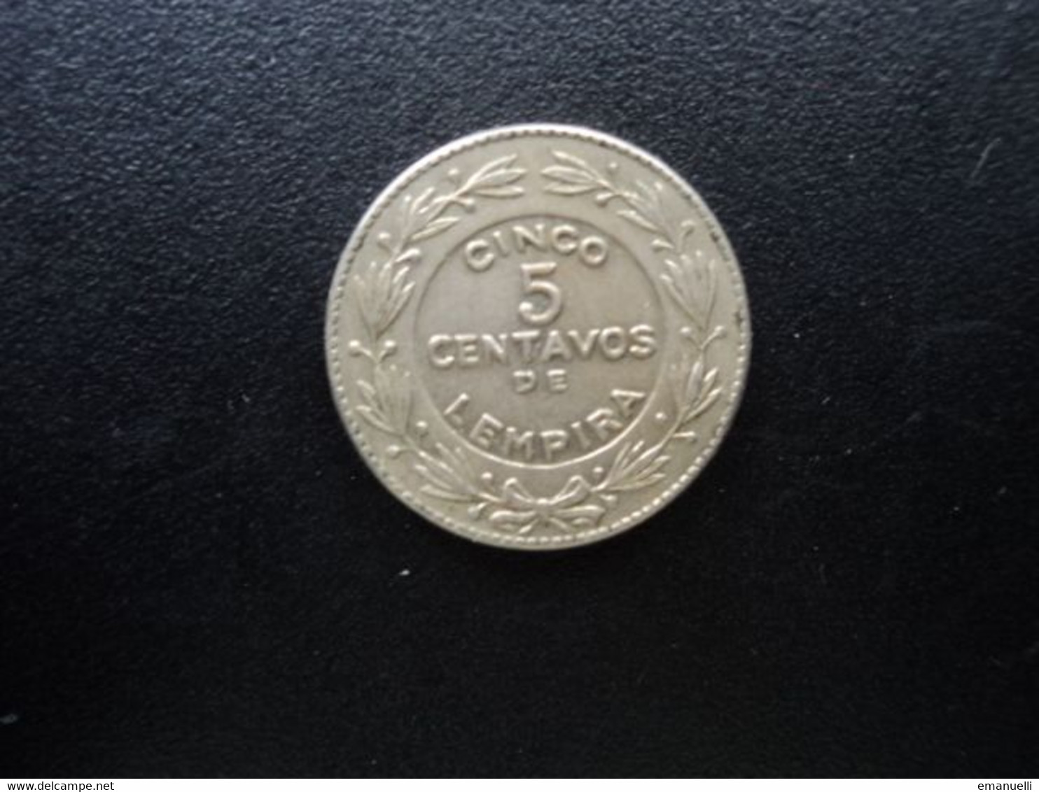 HONDURAS * : 5 CENTAVOS DE LEMPIRA   1956    KM 72.1      SUP+  ** - Honduras