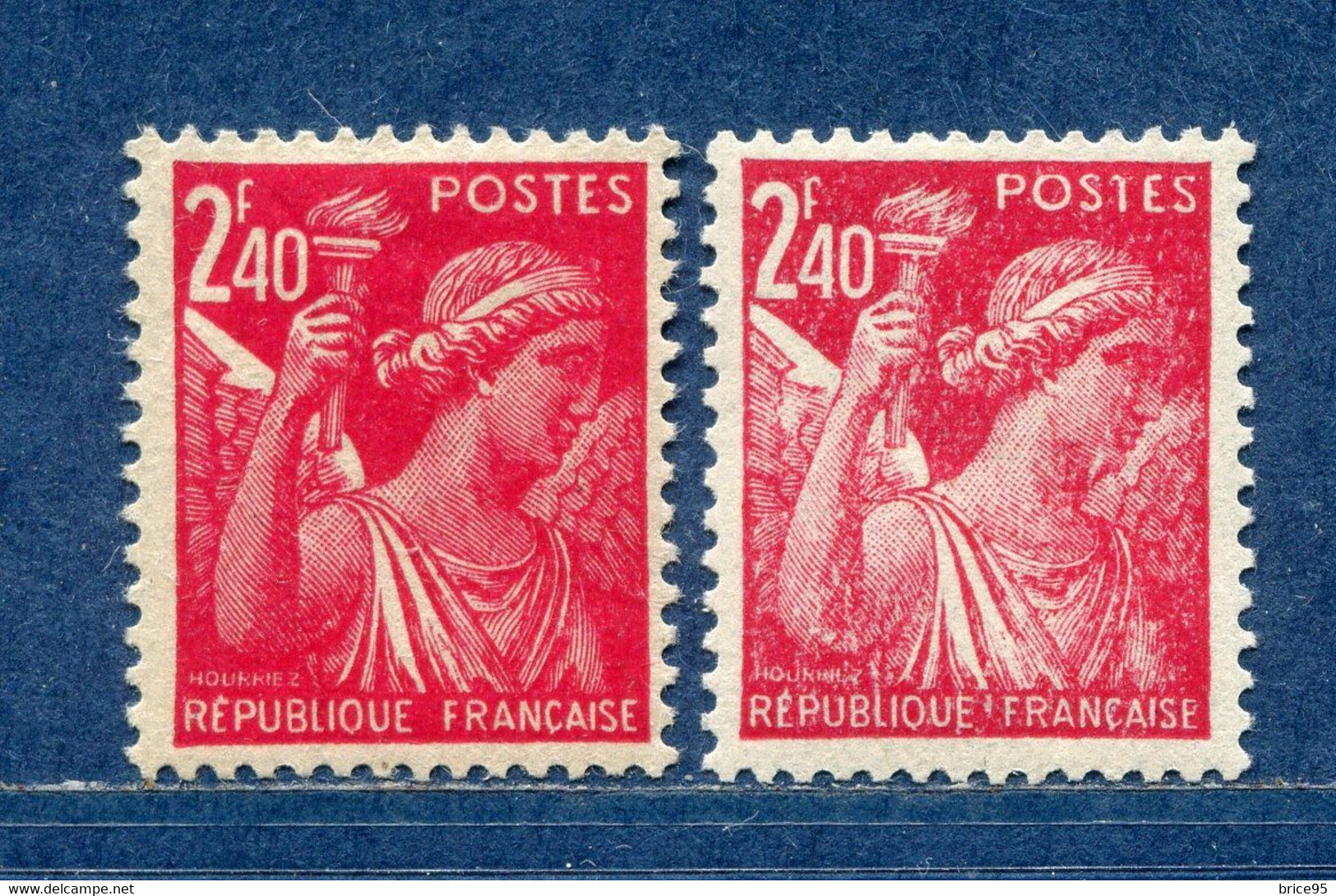 ⭐ France - Variété - YT N° 654 - Couleurs - Pétouilles - Neuf Avec Charnière - 1944 ⭐ - Nuovi