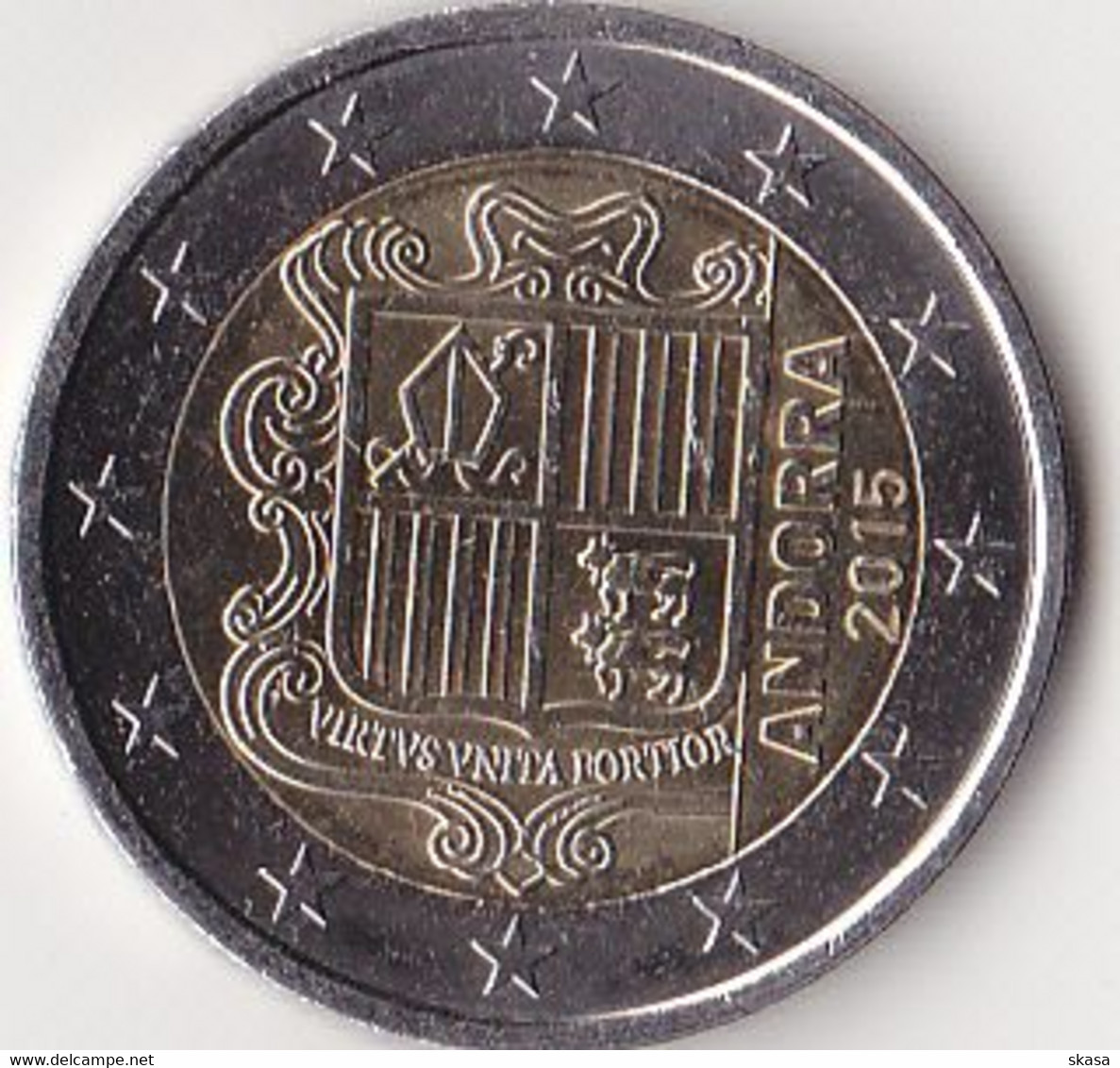 2 Euro Andorre - Andorra 2015 - TTB - Andorre