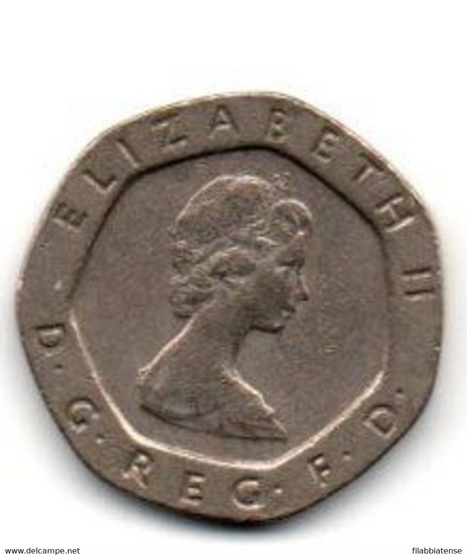 1982 - Gran Bretagna 20 Pence    ---- - 20 Pence