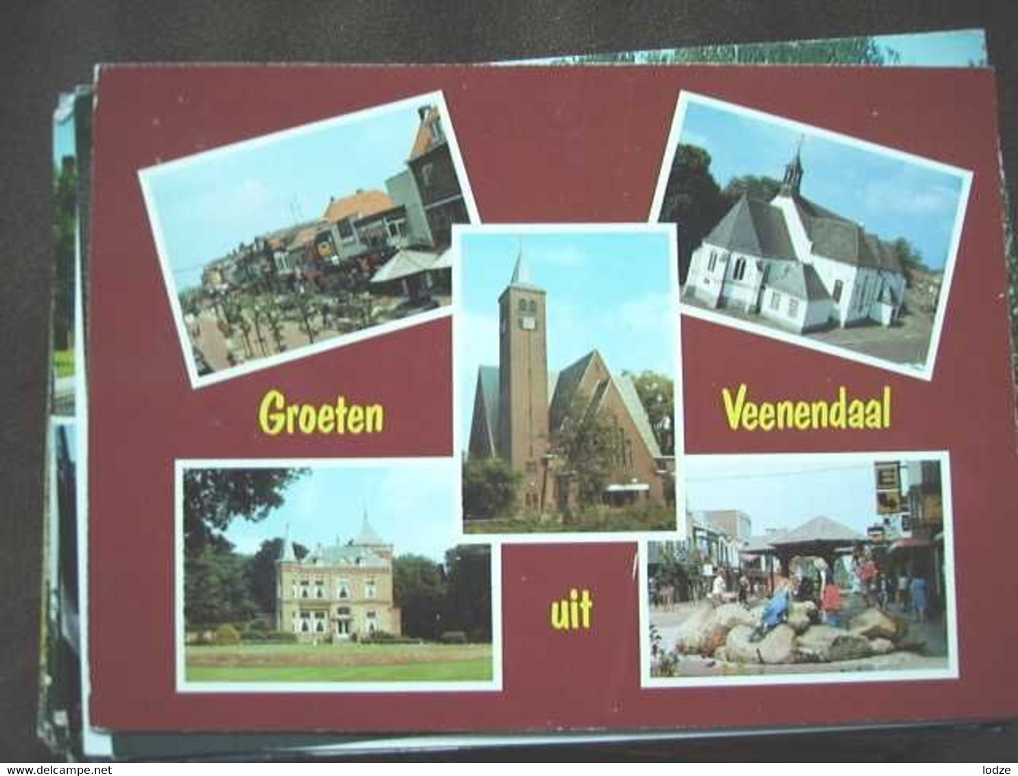 Nederland Holland Pays Bas Veenendaal Met Kerken En Winkelstraat - Veenendaal