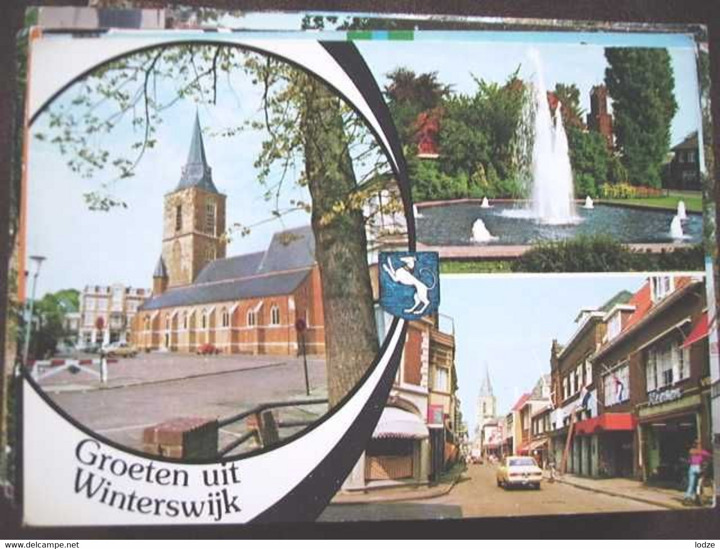 Nederland Holland Pays Bas Winterswijk Met Kerk En Fontein - Winterswijk