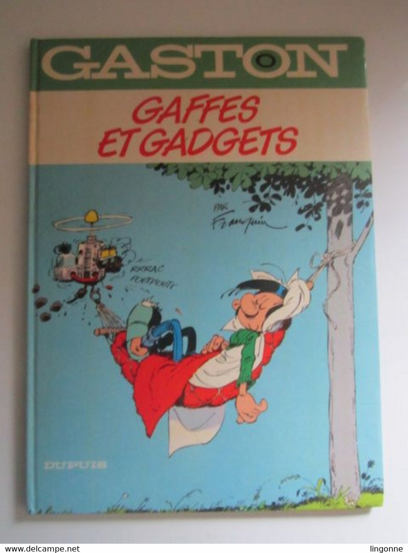 1985 BD GASTON LAGAFFE N°0 Gaffes Et Gadgets DUPUIS - Gaston