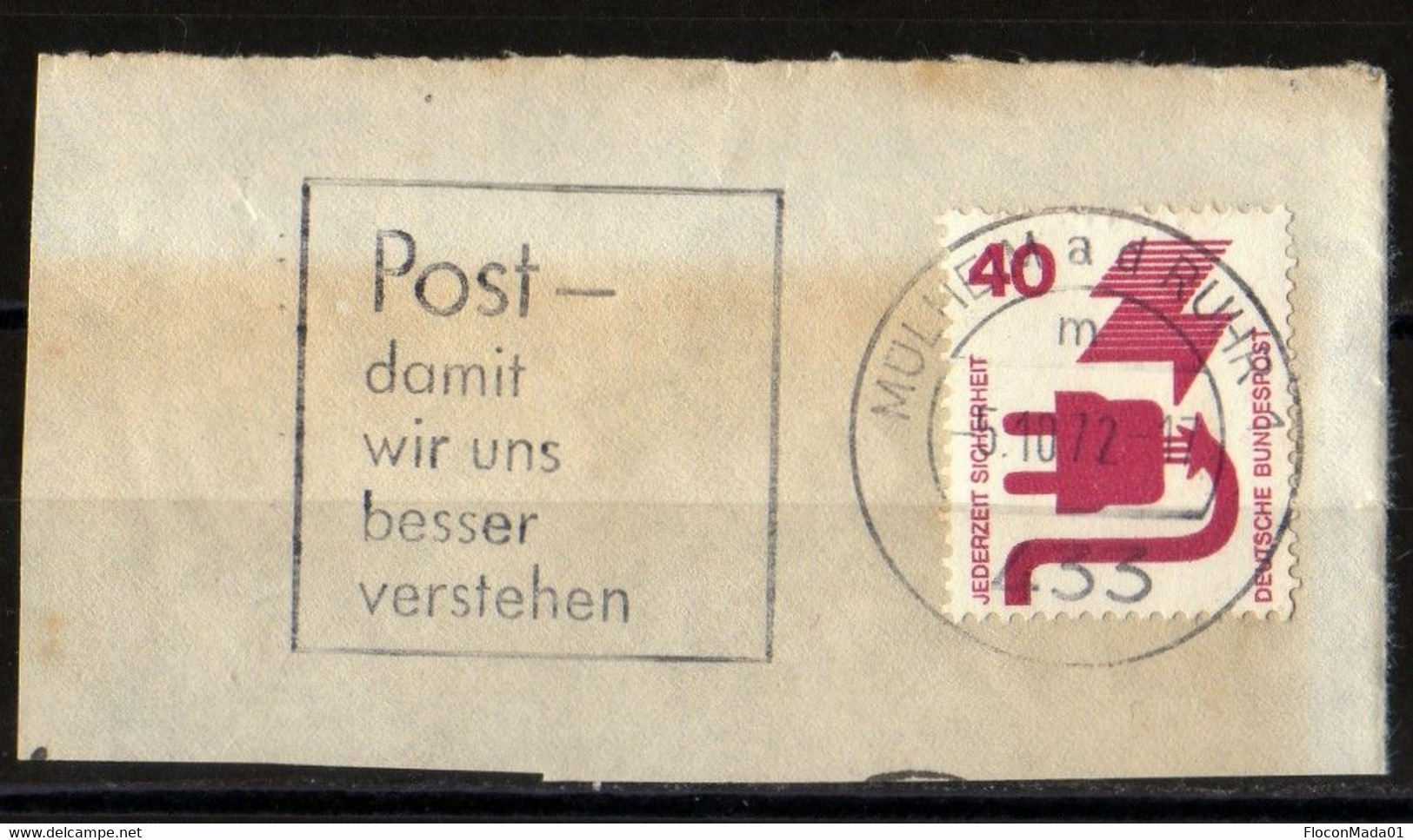 Deutschland Lot 7 Postflamme 1974 Wiesbaden Mülheim Sylt Husum  Gut Preis - Machines à Affranchir (EMA)