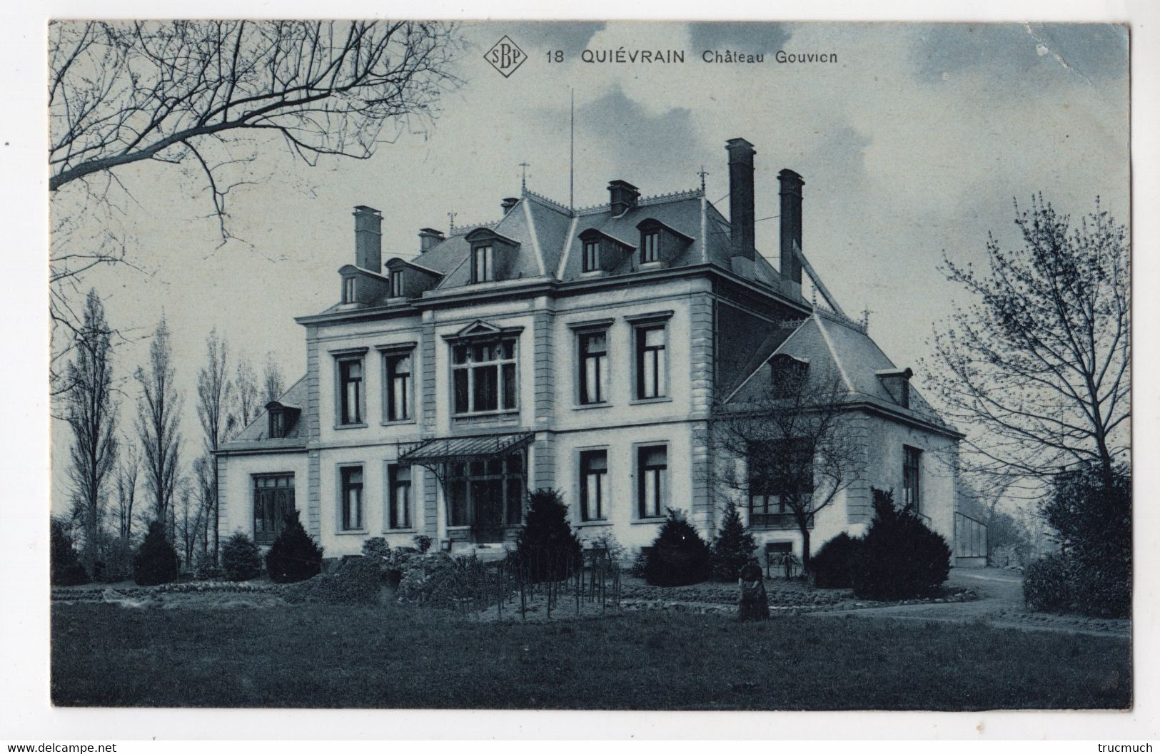 QUIEVRAIN - Château GOUVION  *S.B.P. N° 18* - Quiévrain