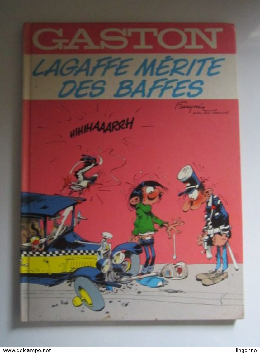 1979 BD GASTON LAGAFFE MERITE DES BAFFES T13 FRANQUIN  DUPUIS BANDE DESSINEE - Gaston