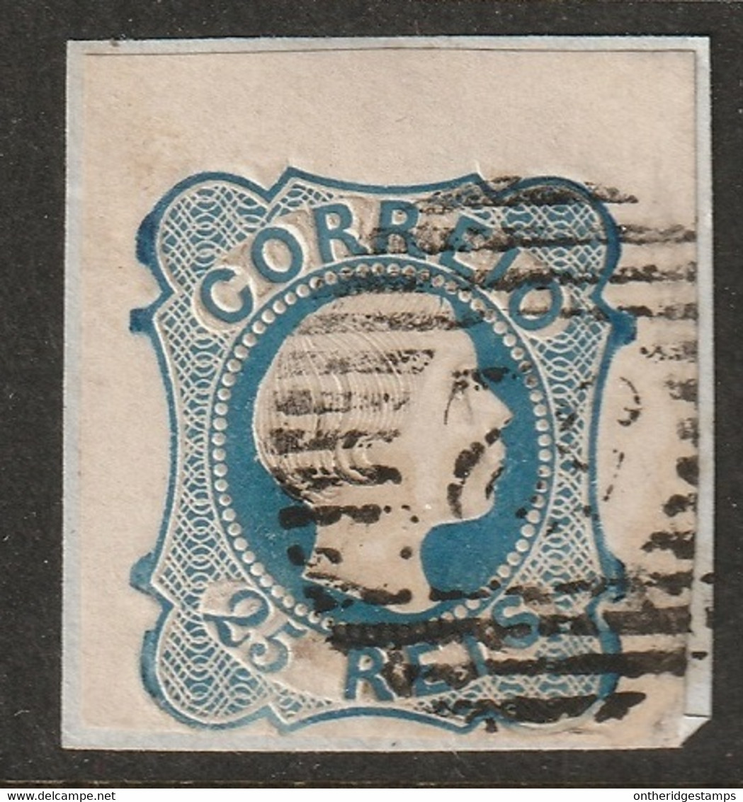 Portugal 1855 Sc 6 Mi 6 I Yt 6 Used On Backing Paper - Used Stamps