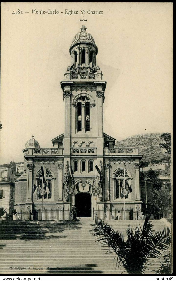 Monte Carlo Eglise St Charles Lacour - Autres & Non Classés