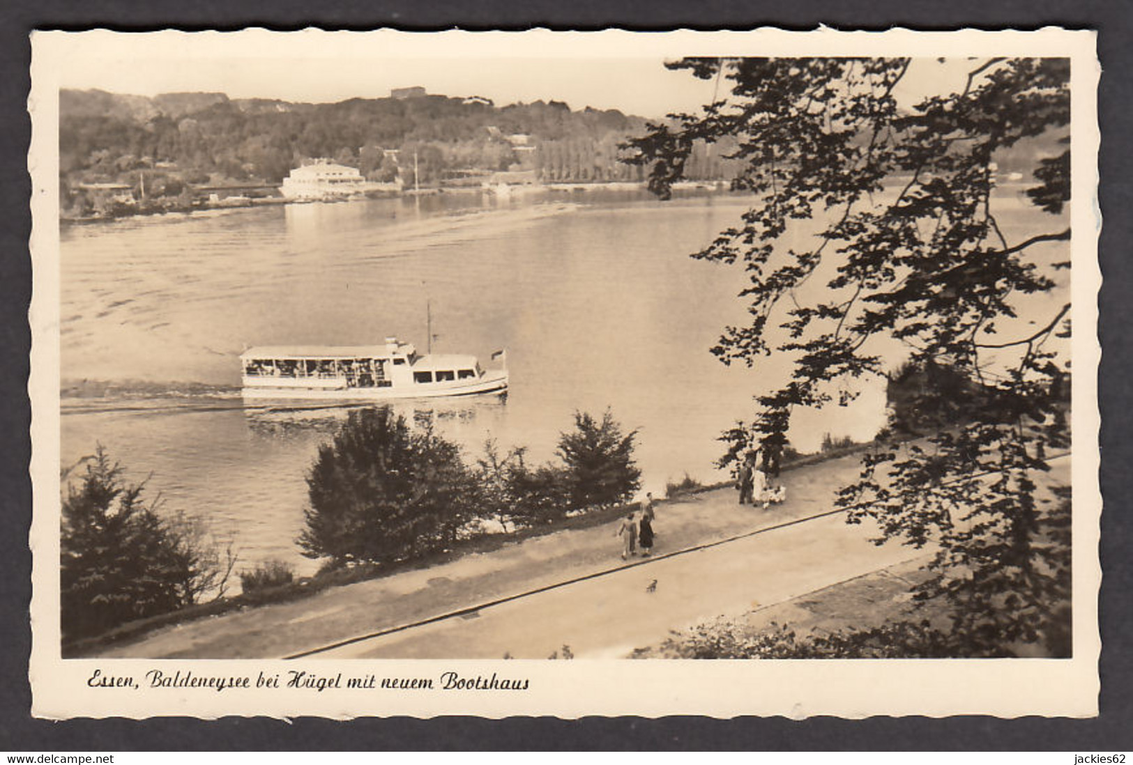 068335/ ESSEN, Baldeneysee Bei Hügel Mit Neuem Bootshaus - Essen