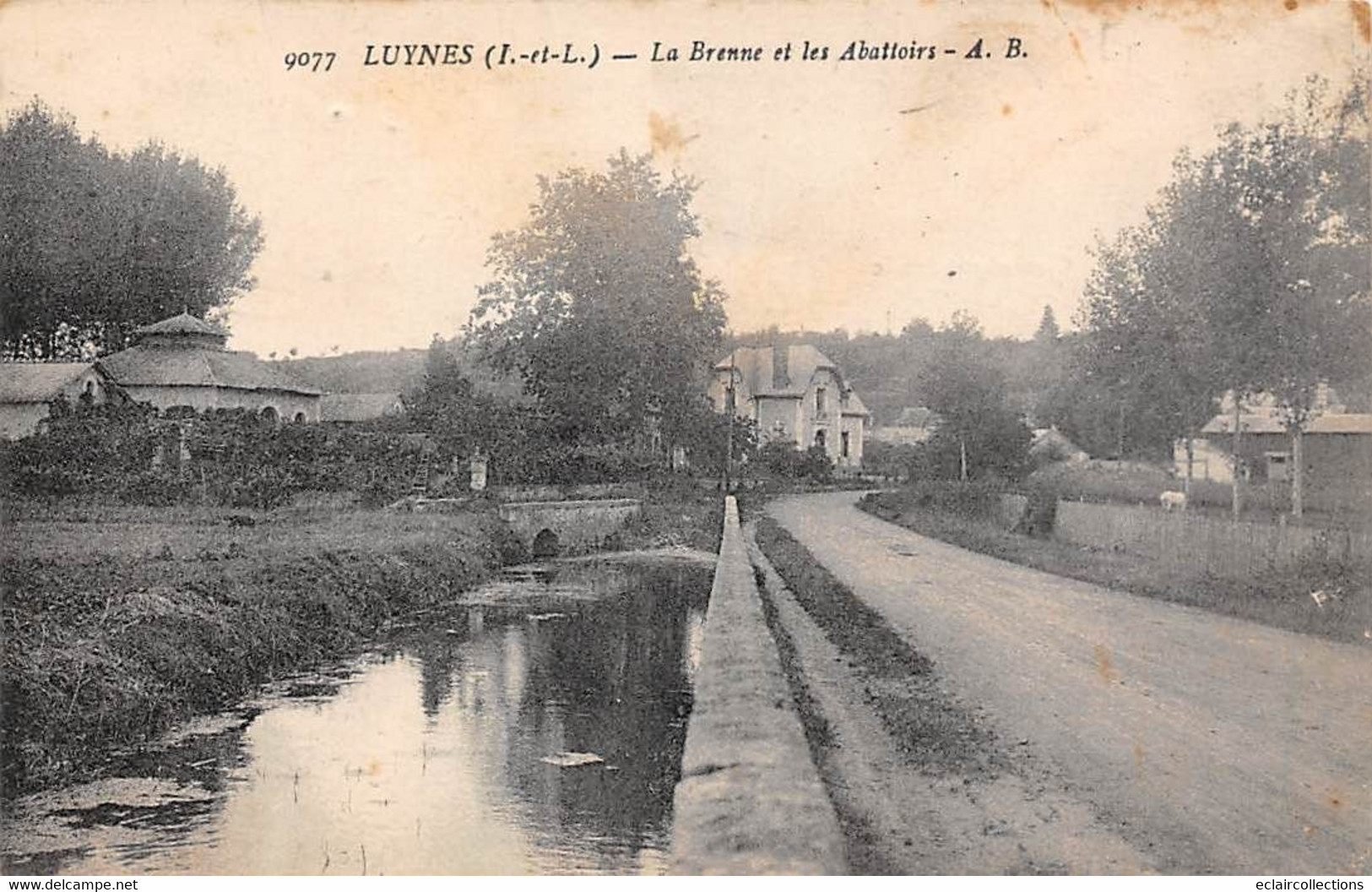 Luynes         37         La Brenne Et Les Abattoirs        (scan) - Luynes