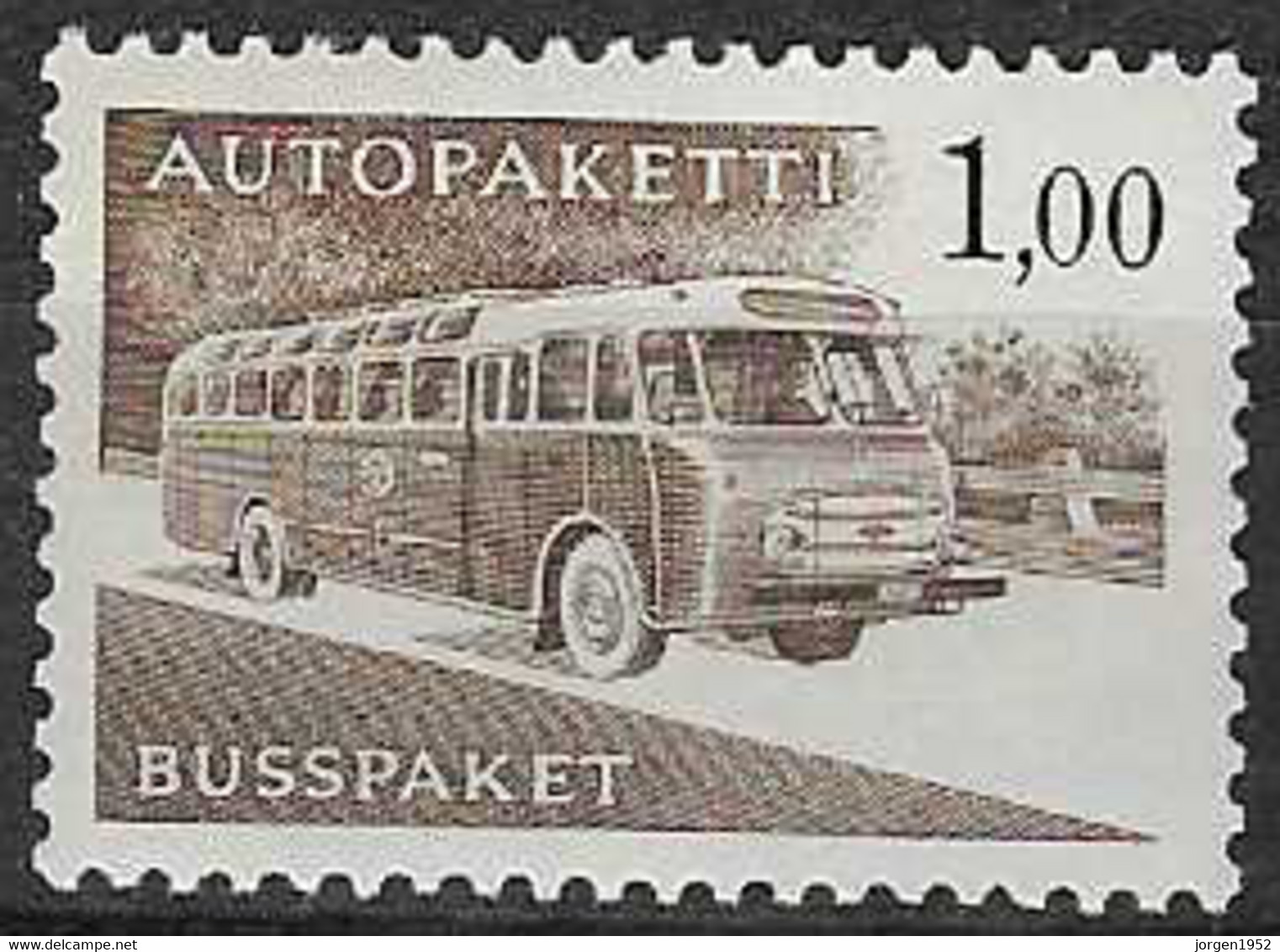 FINLAND #  FROM 1963 * - Colis Par Autobus