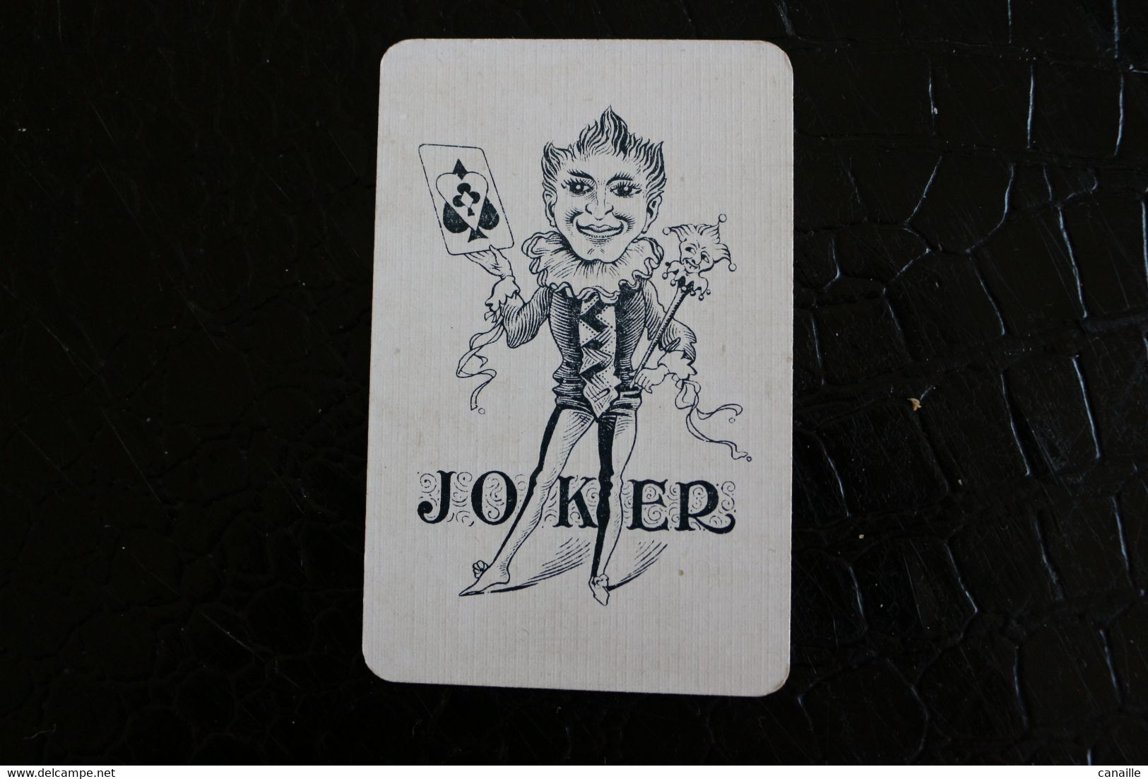 Joker - Playcards / Carte A Jouer / 1 Dos De Cartes Avec Publicité / Joker - The World Joker .- Fumeurs ! Le Papier Job - Other & Unclassified