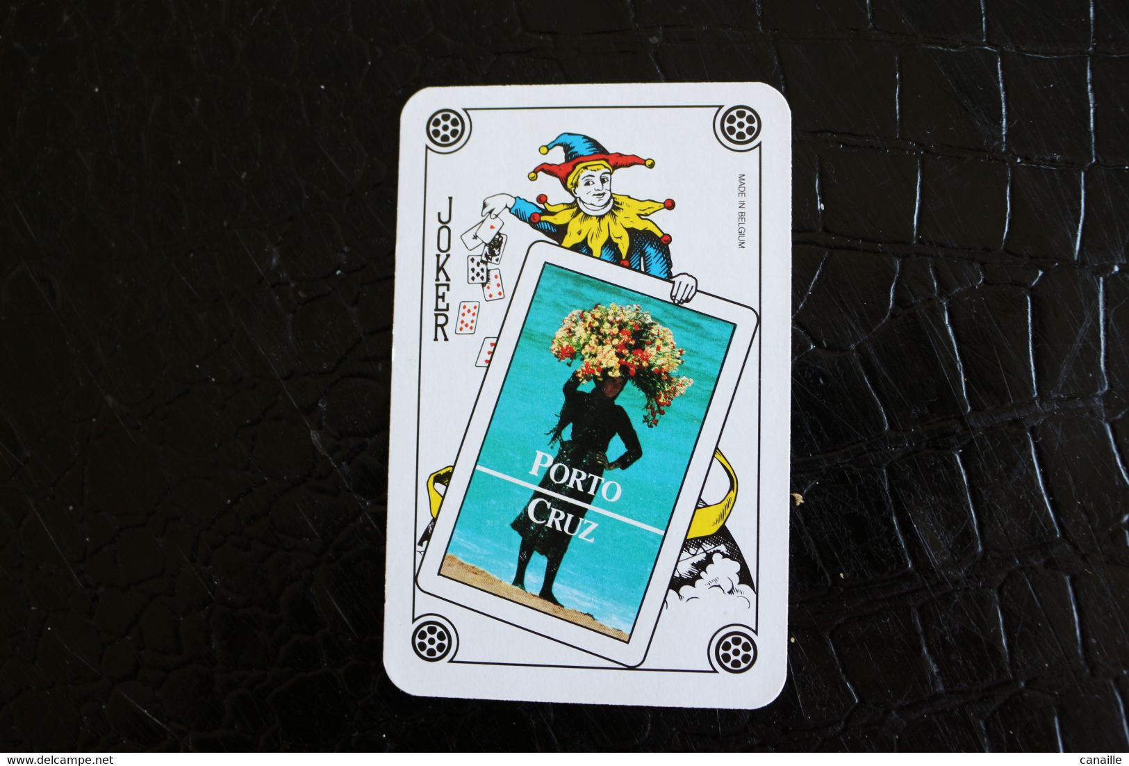 Joker - Playcards / Carte A Jouer / 1 Dos De Cartes Avec Publicité / Joker - The World Joker .- Porto Cruz - Autres & Non Classés