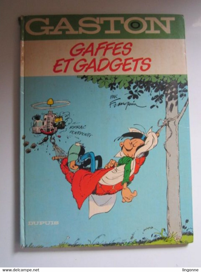 1985 BD GASTON LAGAFFE N°0 Gaffes Et Gadgets DUPUIS - Gaston