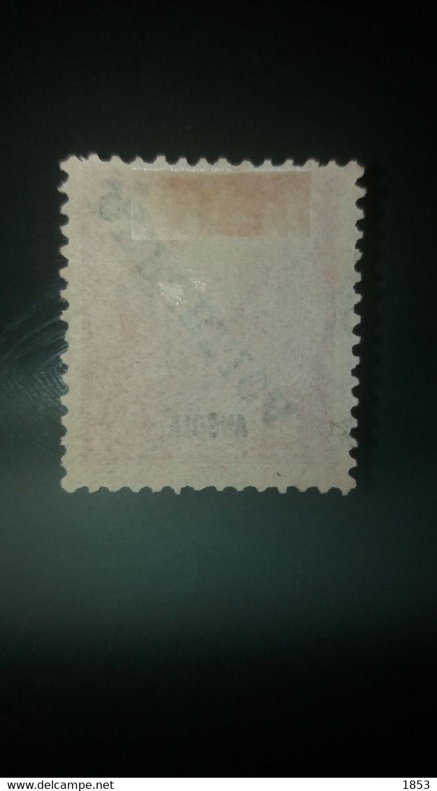 ERROS E VARIEDADES - ANGOLA - SOBRECARGA INVERTIDA - Unused Stamps