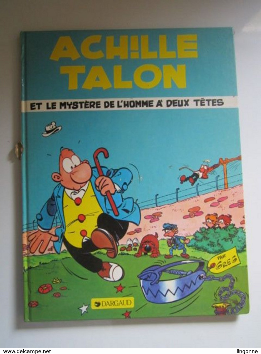 1976 BD Achille Talon 14 Le Mystère De L'homme à Deux Têtes - En L'état - Achille Talon