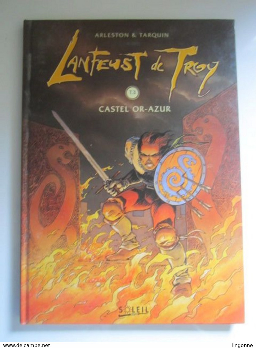 1996 BD LANFEUST DE TROY N°3 CASTEL OR-AZUR ARLESTON TARQUIN - Lanfeust De Troy