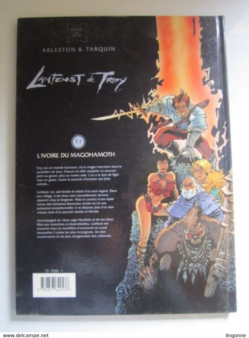 1996 BD LANFEUST DE TROY - N°1 - L'IVOIRE DU MAGOHAMOTH - ARLESTON - TARQUIN - Lanfeust De Troy