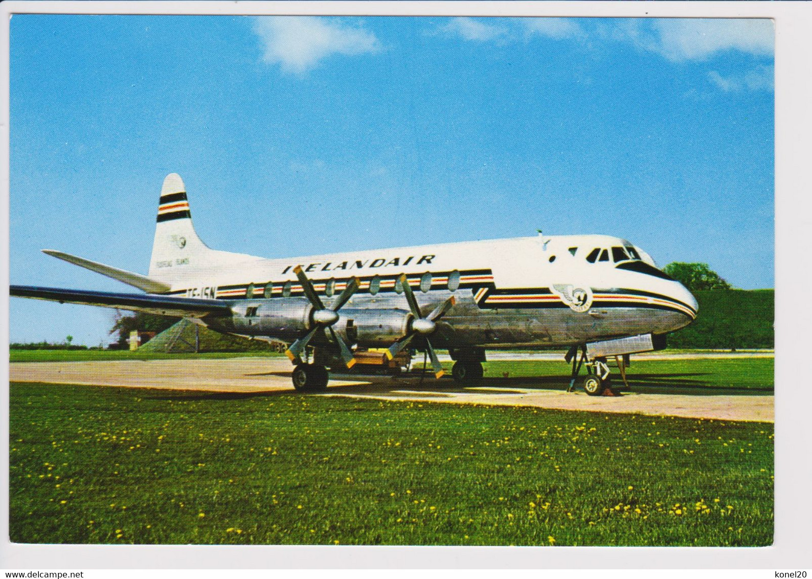 Rppc Icelandair Airlines Vickers Viscount Aircraft - 1919-1938: Entre Guerres