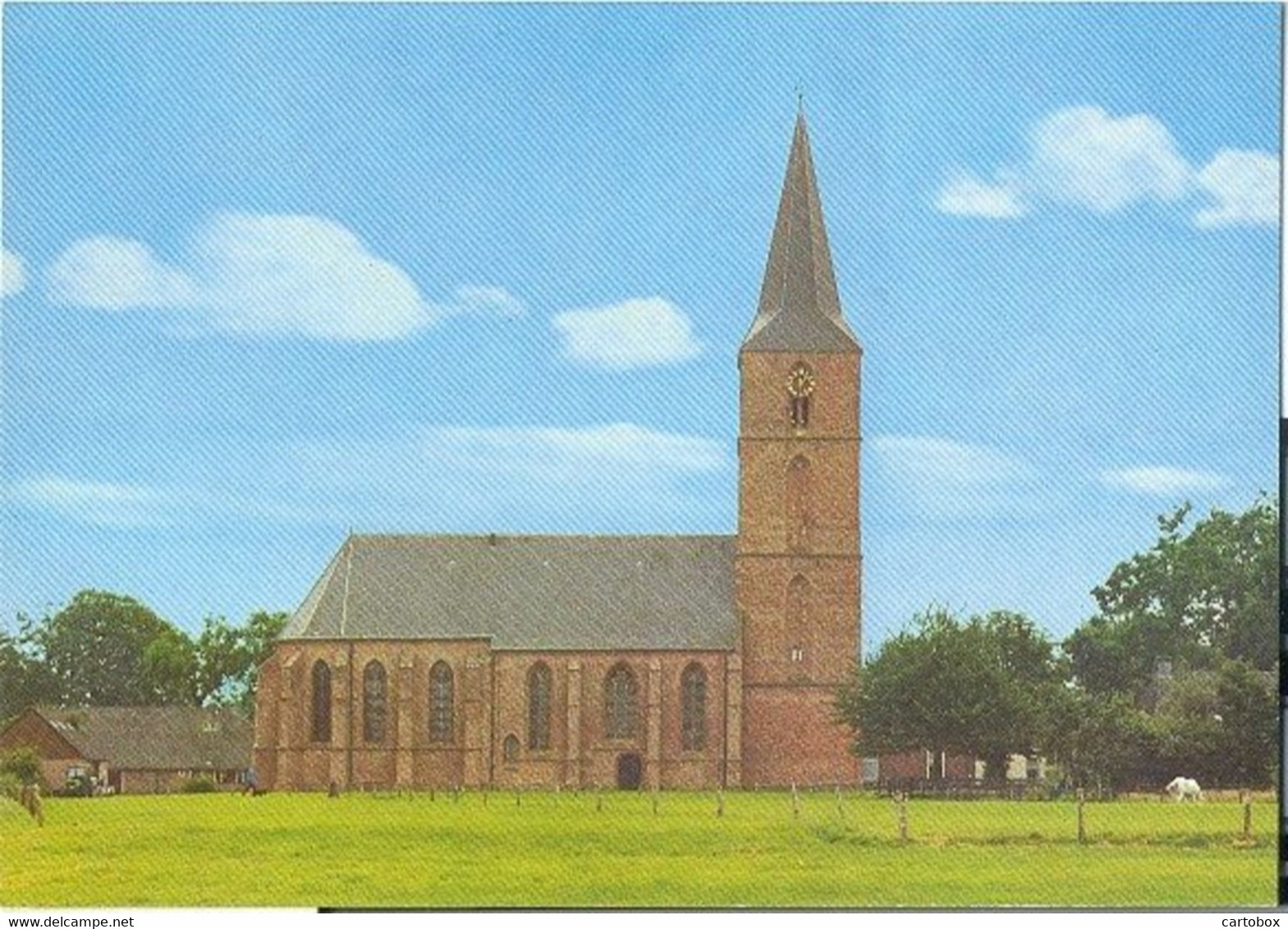 Rolde, N.H. Kerk  (Een Raster Op De Kaart Is Veroorzaakt Door Het Scannen) - Rolde