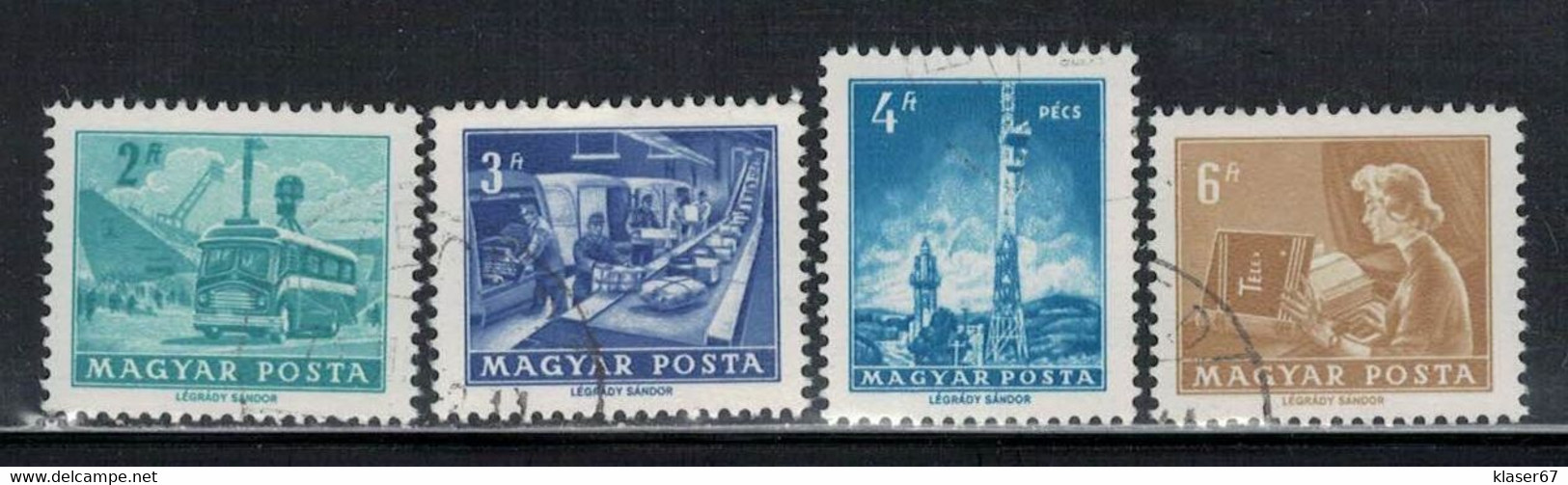 HU 1973 MI 2834-37 USED - Used Stamps