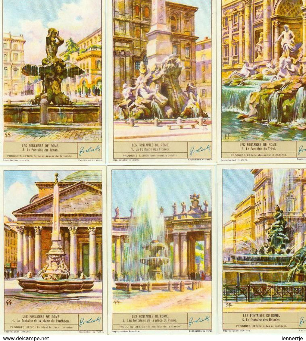 LIEBIG : S_1376 : 'Fontaines De Rome (les) - Altri & Non Classificati