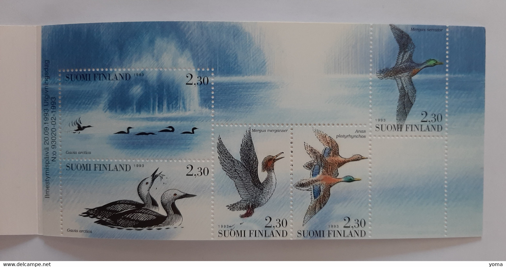 N° C 1189       Oiseaux Arctiques  -  Neuf - Markenheftchen