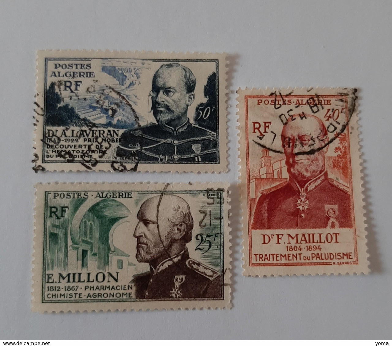 N° 304 à 306       En L' Honneur Du Corps De Santé Militaire - Used Stamps