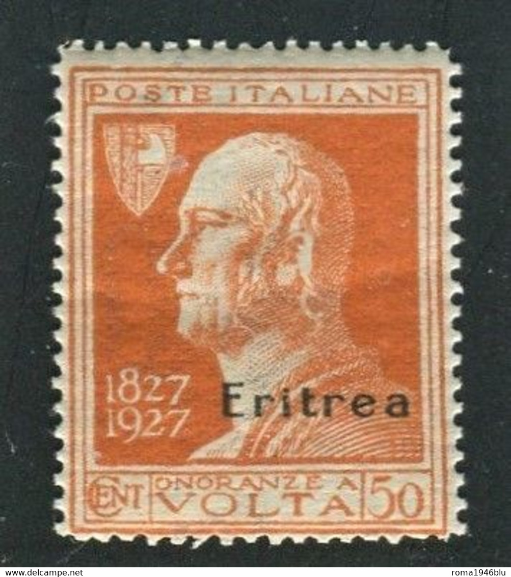 ERITREA 1927 VOLTA  50 C. ** MNH - Eritrea