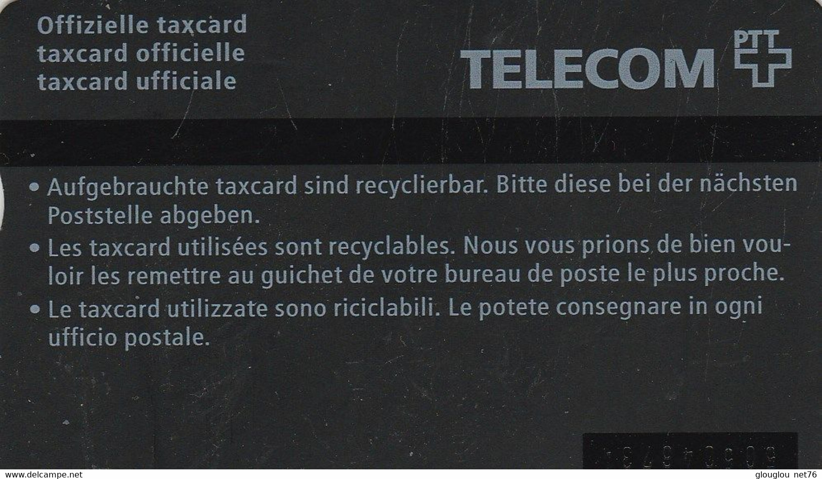 TELECARTE ETRANGERE..... - Origine Inconnue