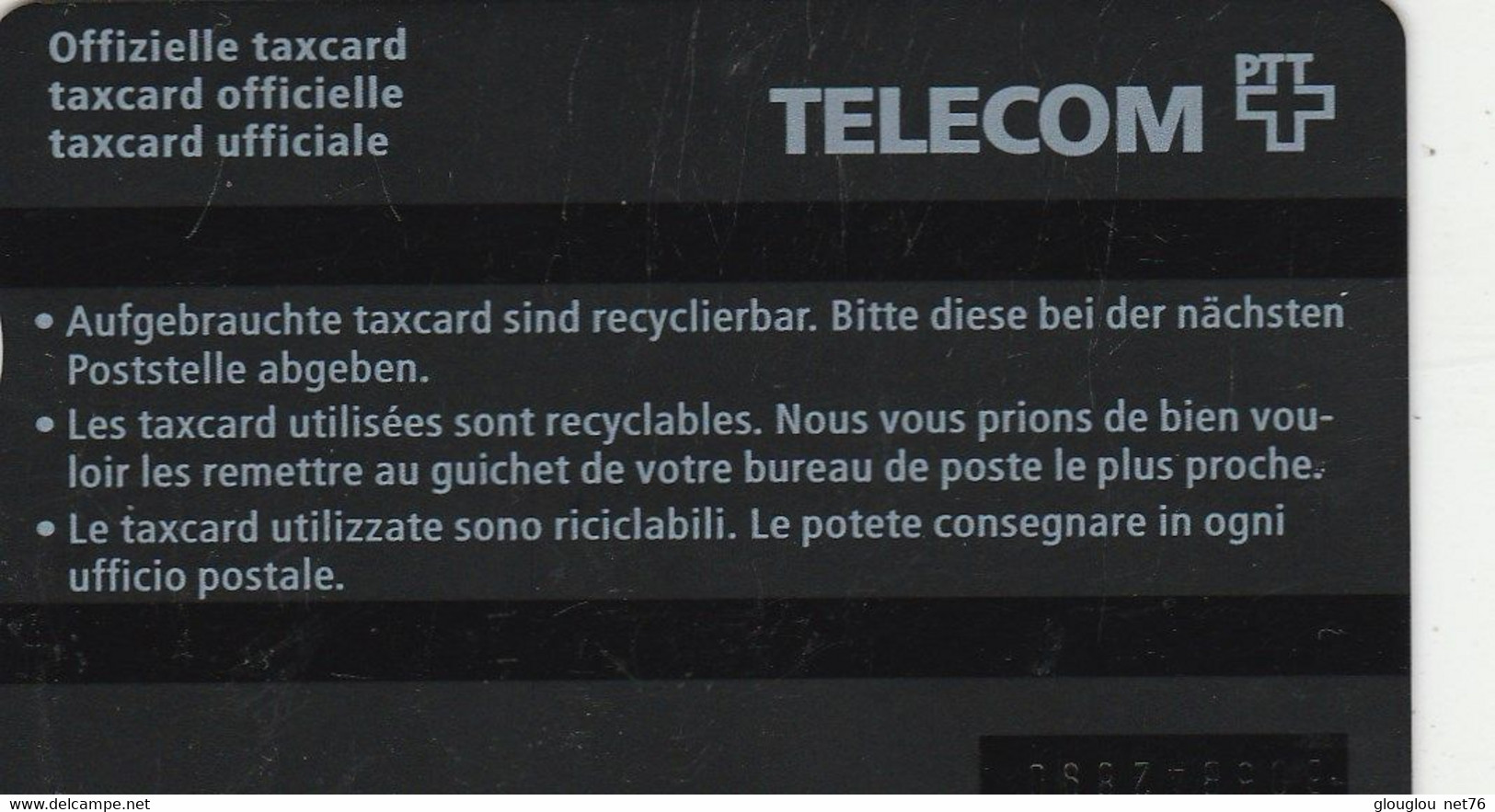 TELECARTE ETRANGERE..... - Herkunft Unbekannt