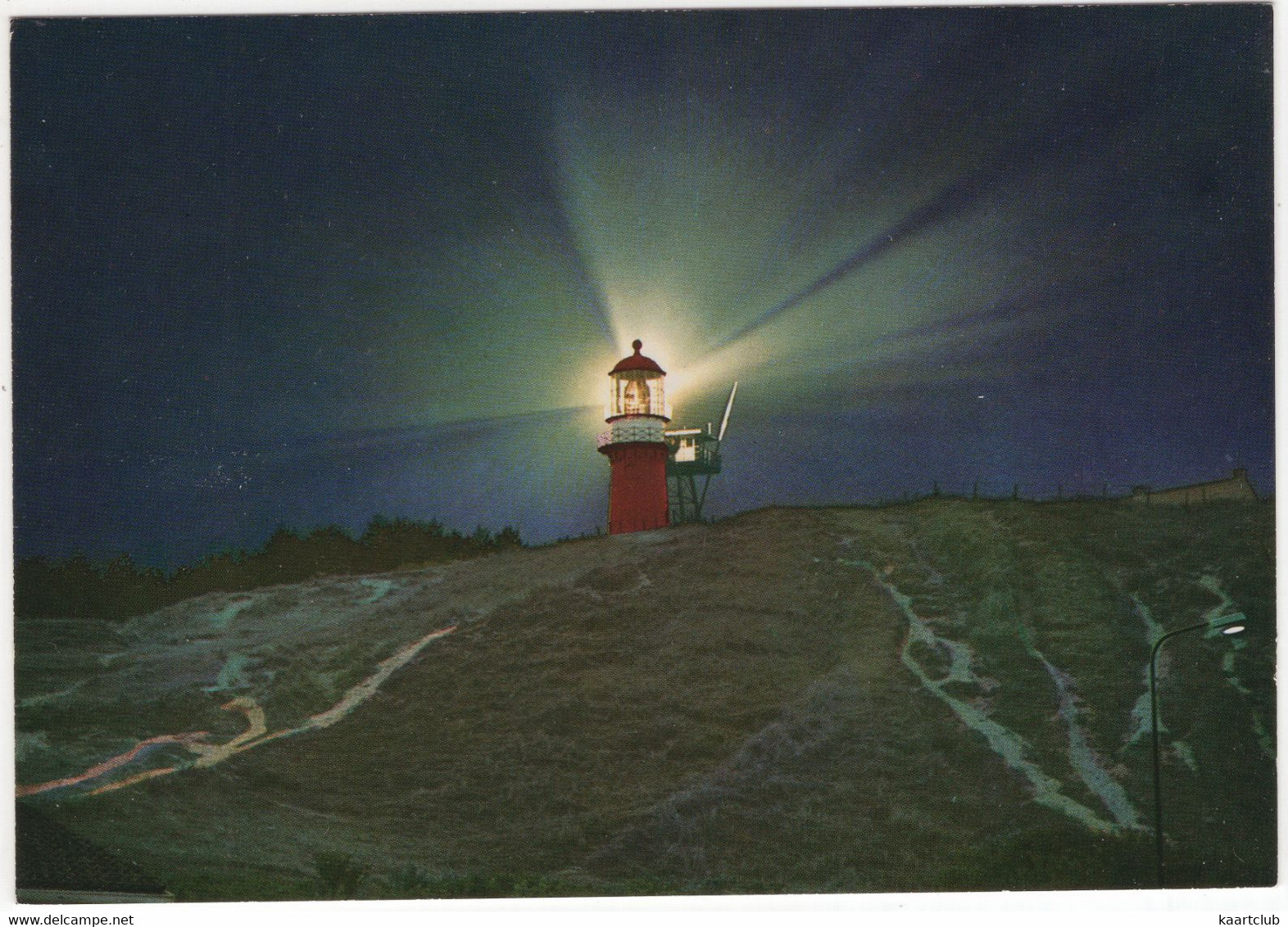 Groeten Van Het Eiland Vlieland - Vuurtoren Bij Nacht - (Nederland/Holland) - No. L 1564 - Phare / Leuchtturm - Vlieland
