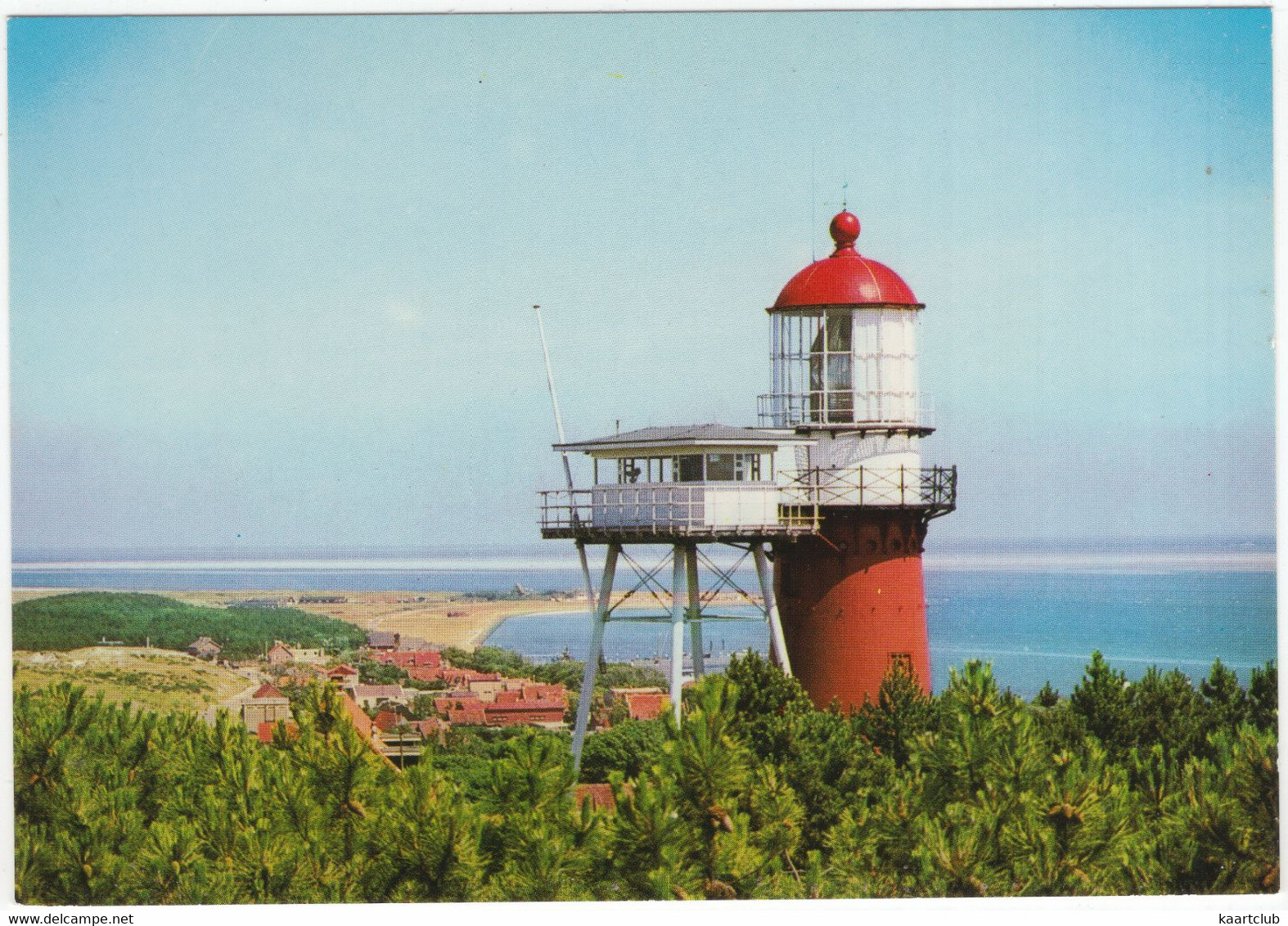 Groeten Van Het Eiland Vlieland - Vuurtoren Met Dorp En Waddenzee - (Nederland/Holland) - Nr. L 431 - Vlieland